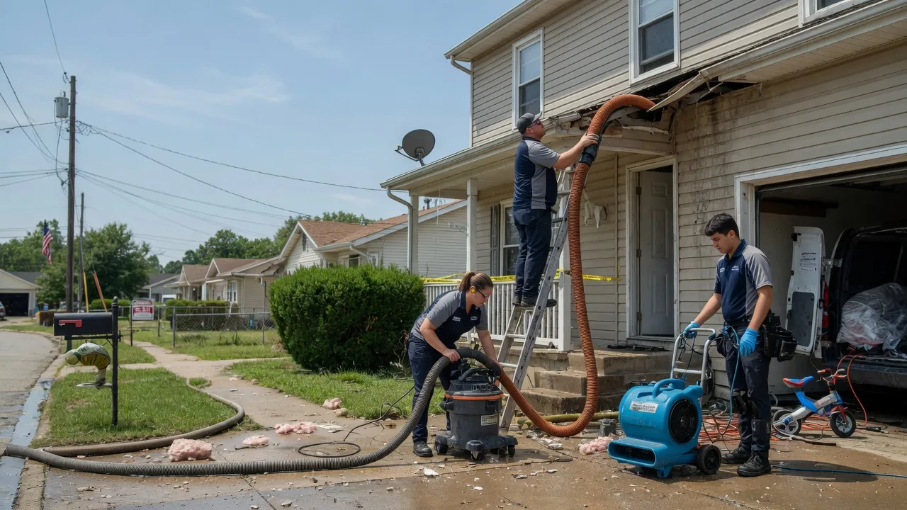Water Damage Restoration in Elrama, PA near me